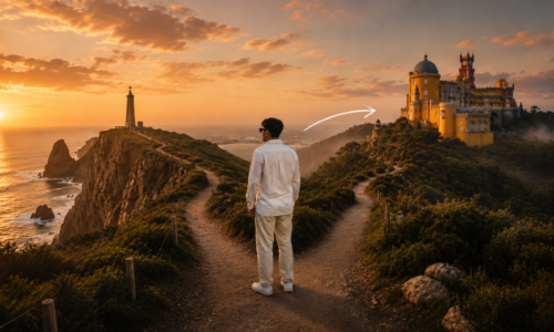 A Sintra ho visto una fiaba, a Cabo da Roca ho capito quanto può essere immenso il mondo