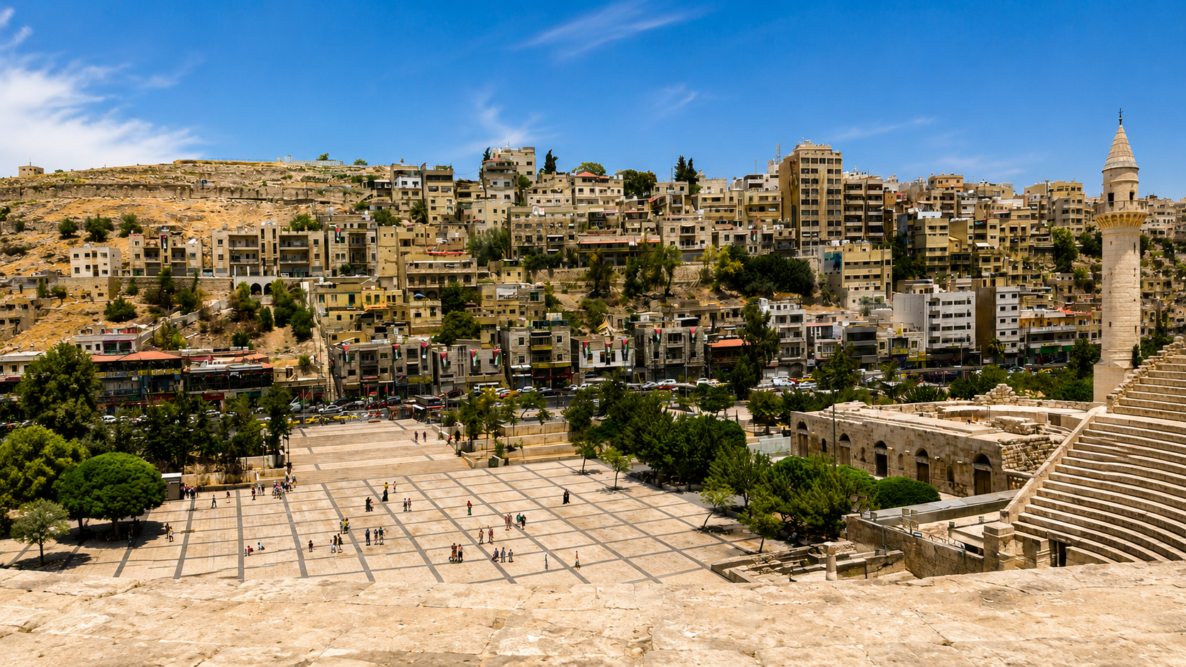 Amman non è la Giordania da cartolina