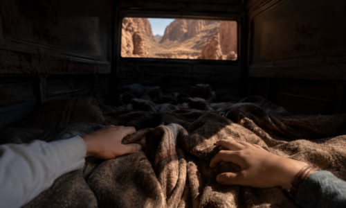 A ventun anni mi sono nascosto sotto una coperta nel deserto giordano